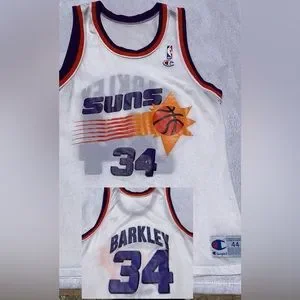 USA製 90s NBA SUNS CHAMPION 34 ユニフォーム 1990's Charles Barkley Vintage Champion Phoenix Suns #34